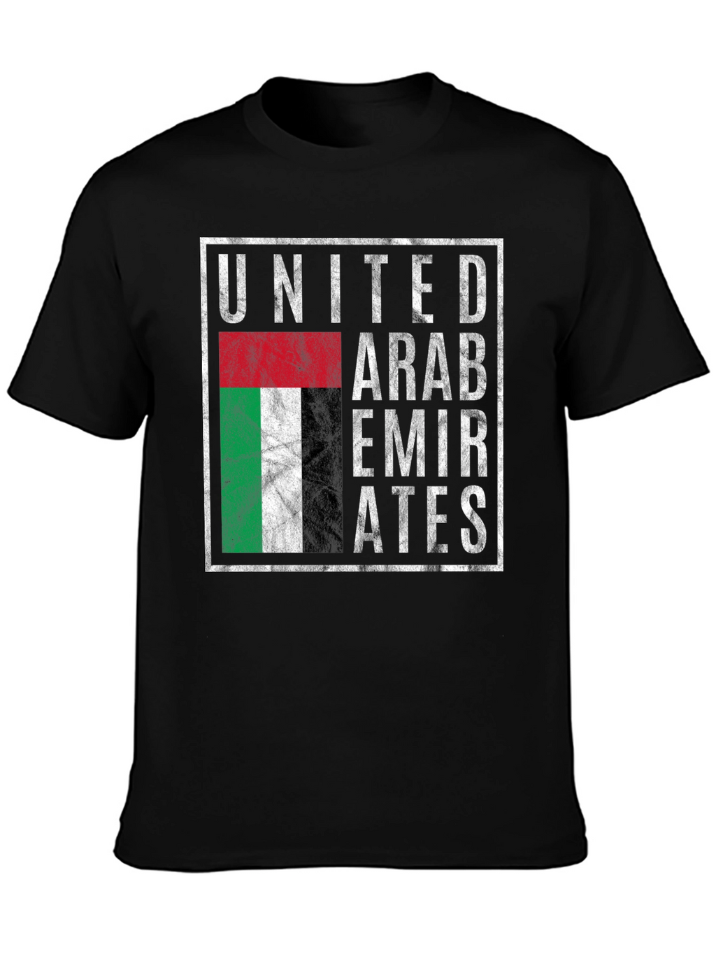 UAE Flag Graphic Tee - United Arab Emirates Pride