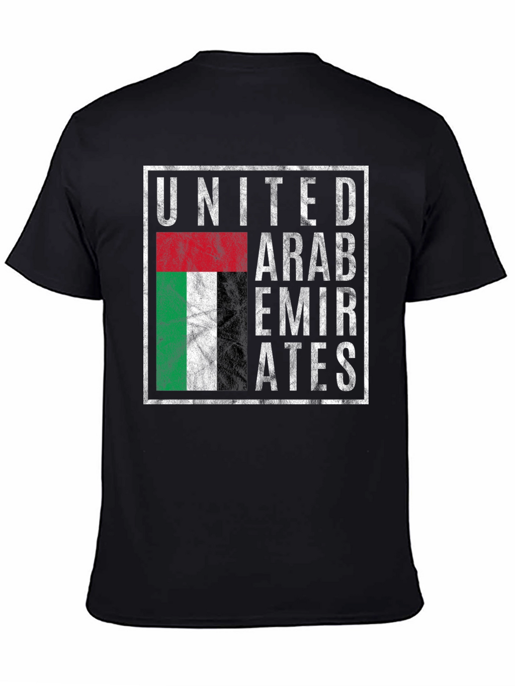 UAE Flag Graphic Tee - United Arab Emirates Pride