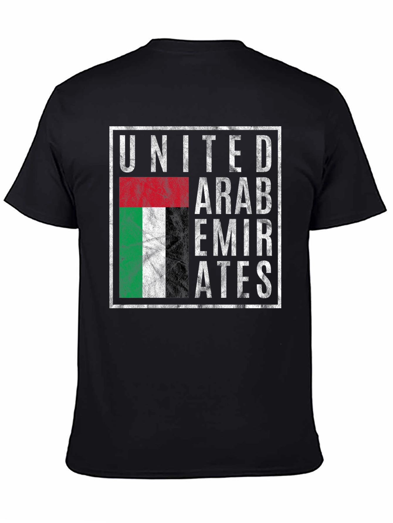 UAE Flag Graphic Tee - United Arab Emirates Pride
