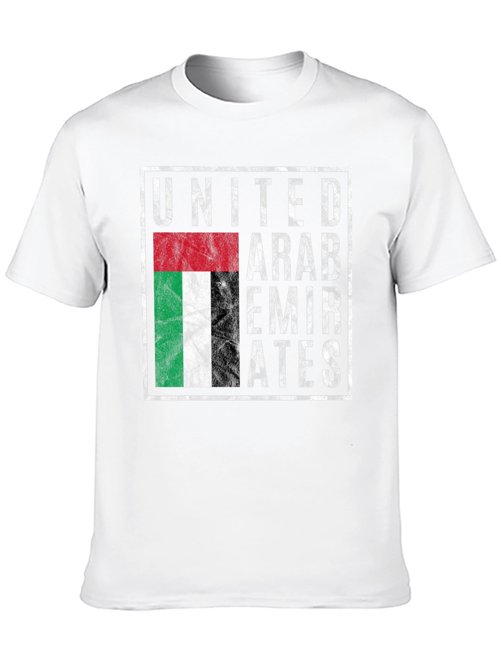 UAE Flag Graphic Tee - United Arab Emirates Pride