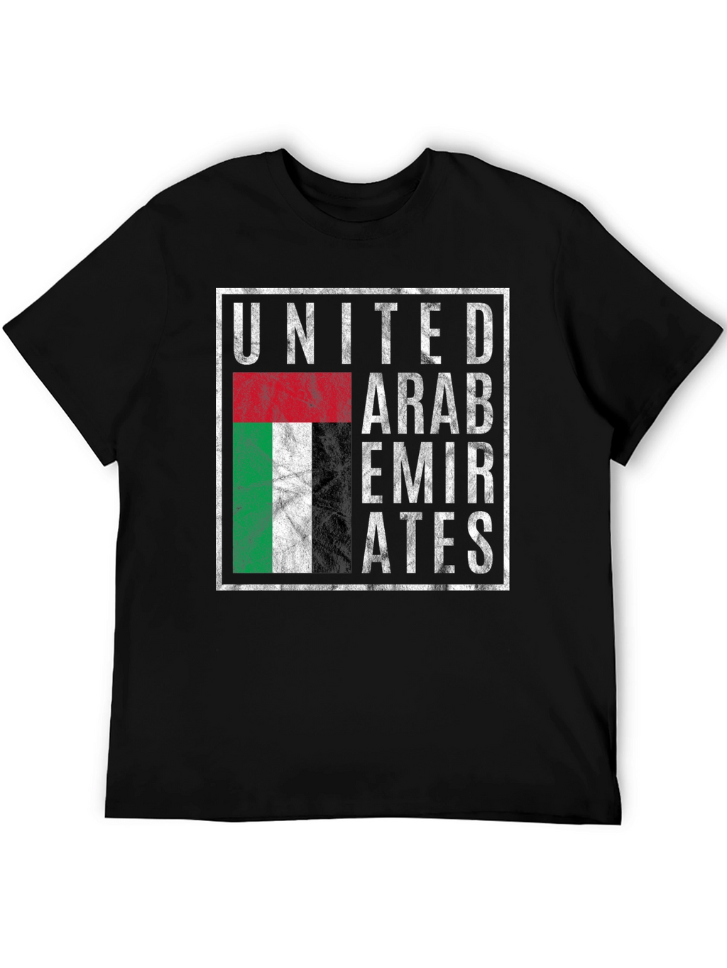 UAE Flag Graphic Tee - United Arab Emirates Pride