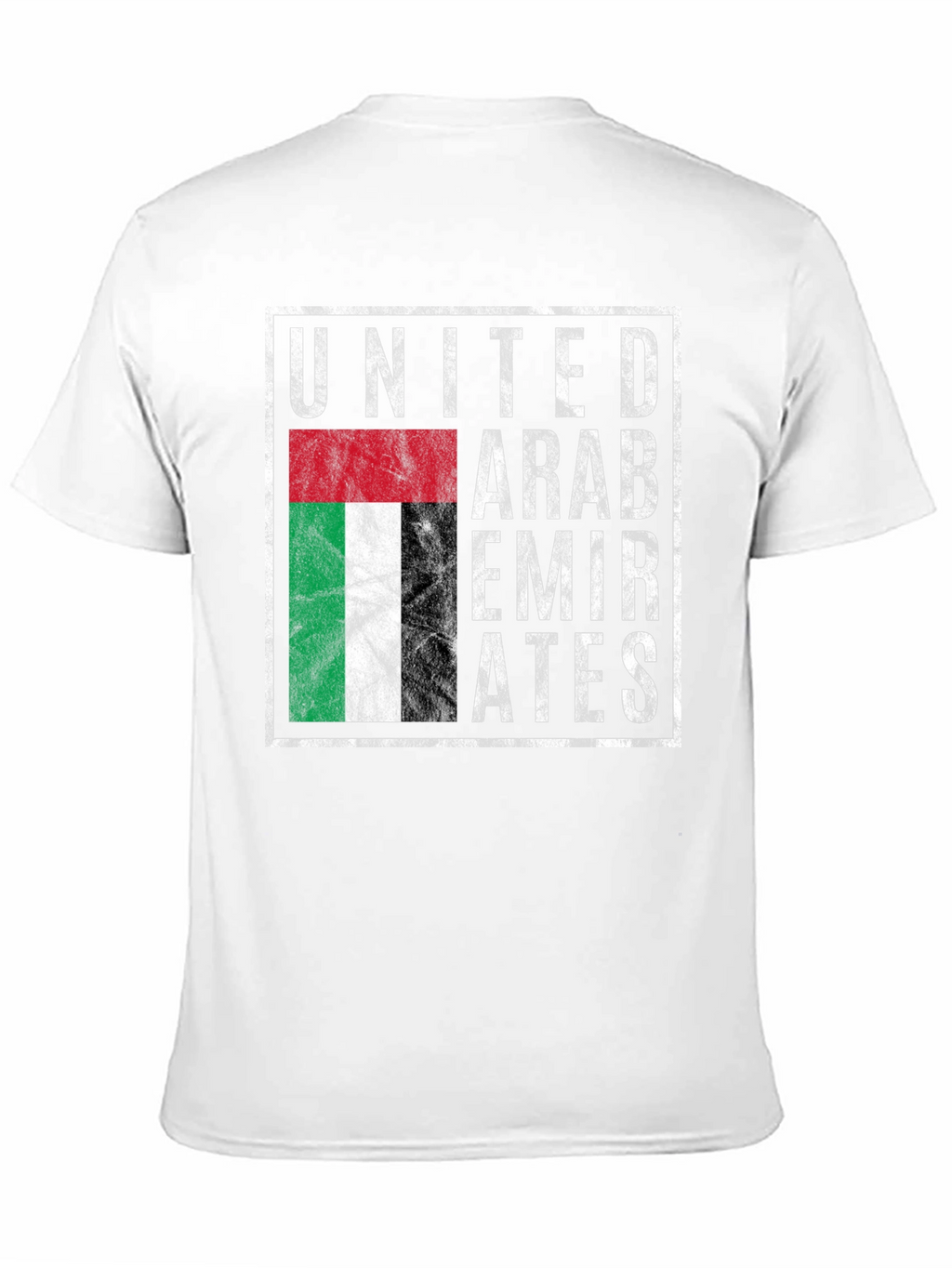 UAE Flag Graphic Tee - United Arab Emirates Pride