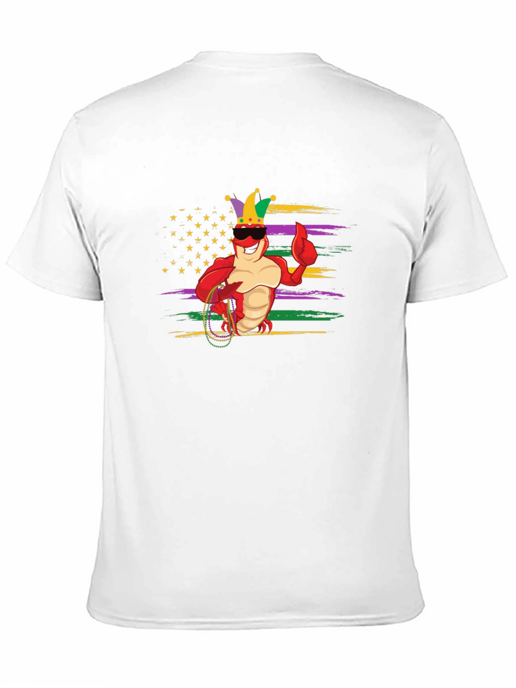 Mardi Gras Lobster Graphic Tee