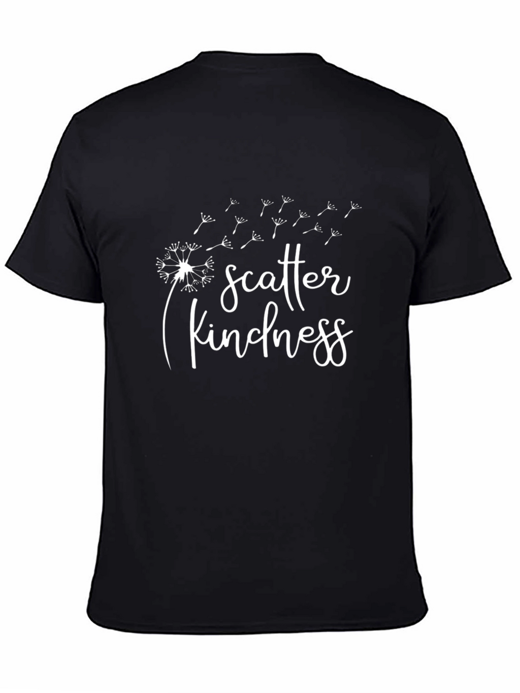 Scatter Kindness Graphic Tee - Black