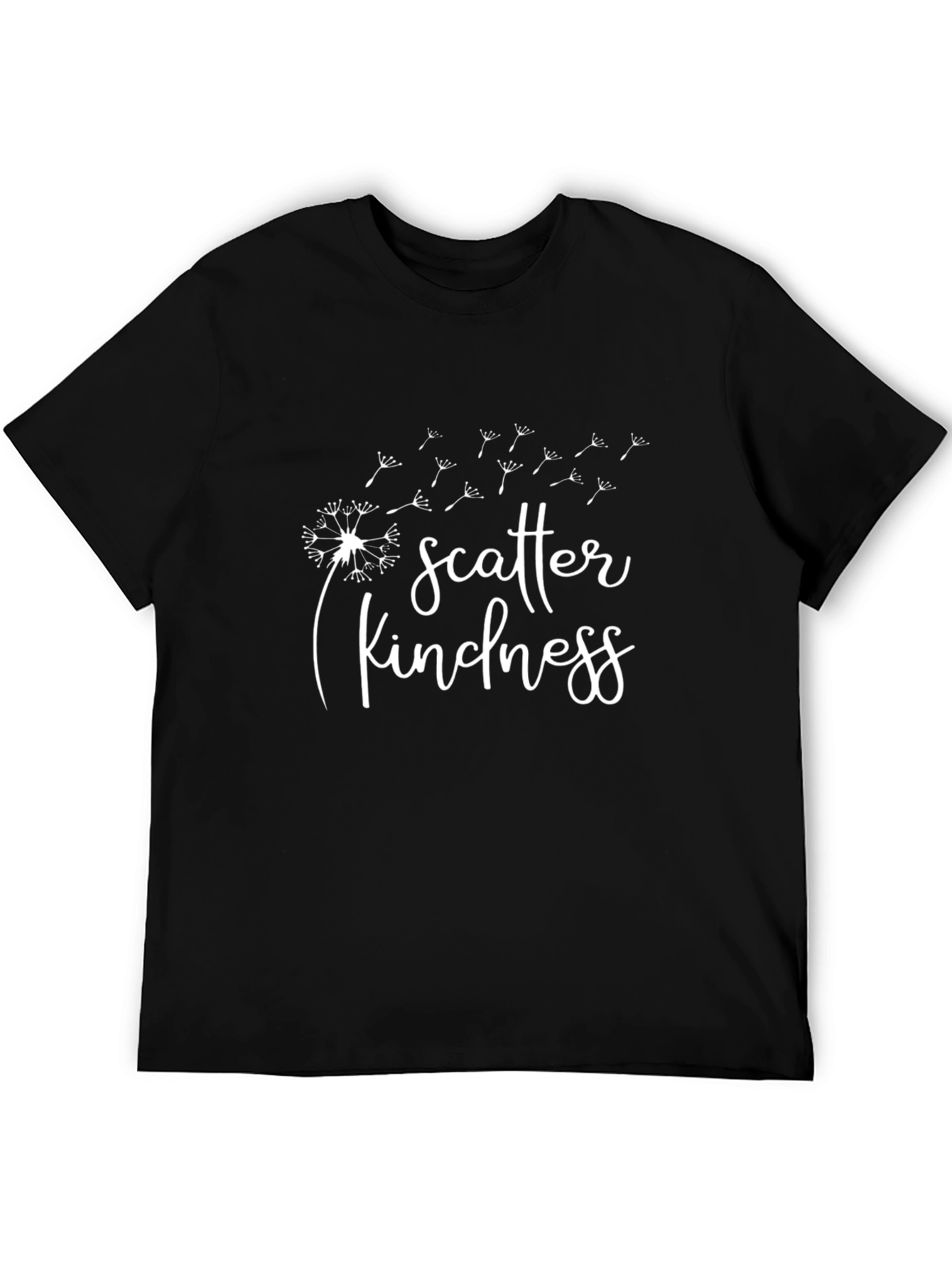 Scatter Kindness Graphic Tee - Black