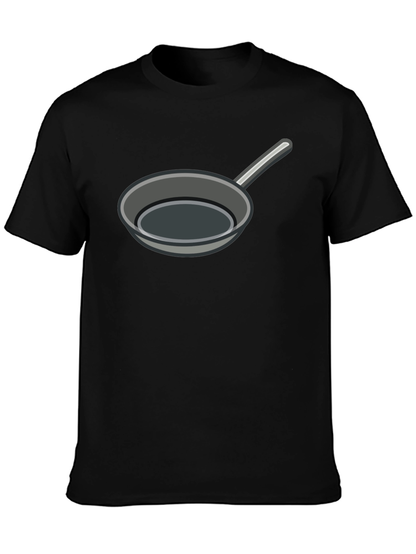 Frying Pan Graphic Tee - Novelty T-Shirt