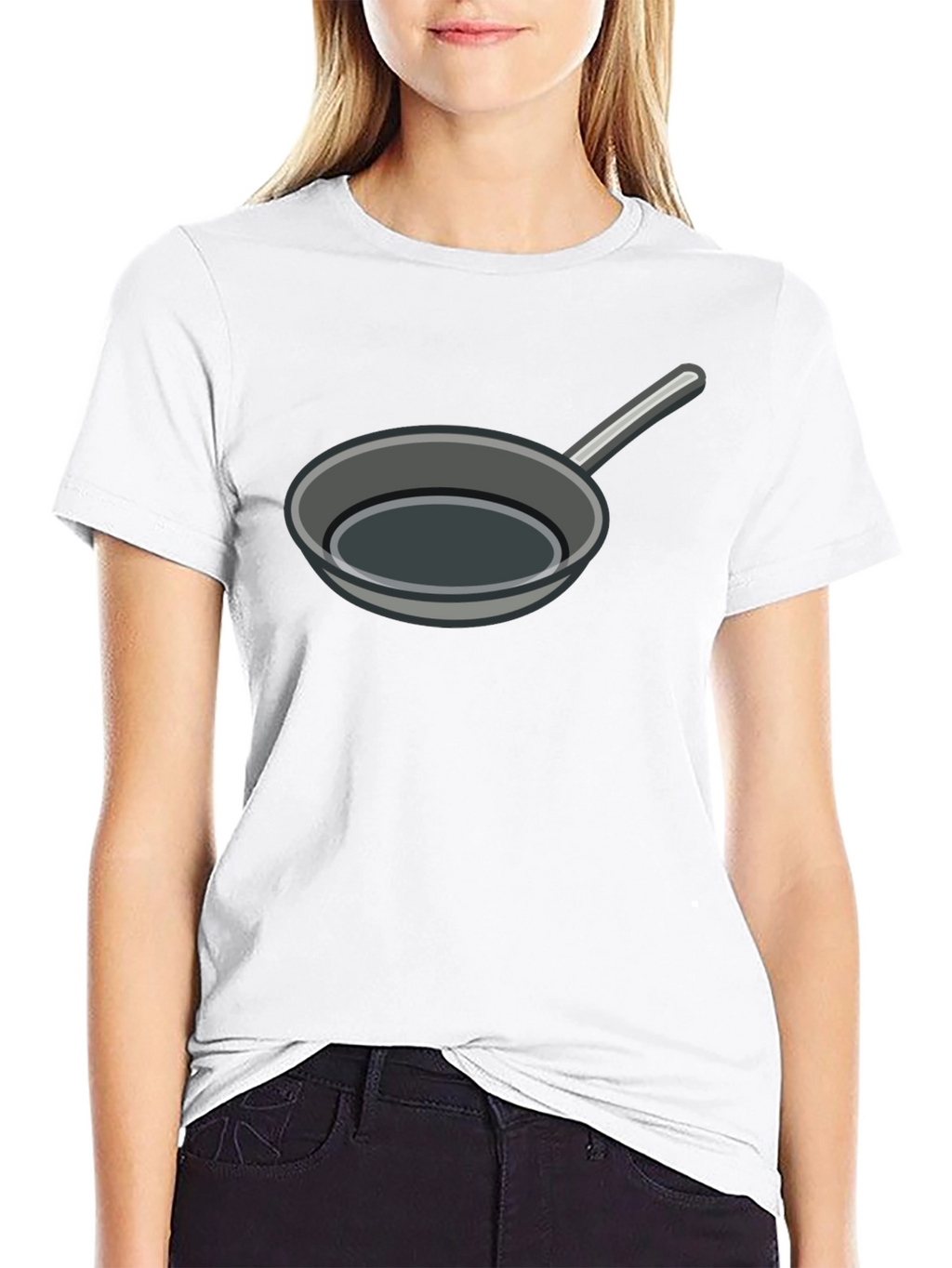 Frying Pan Graphic Tee - Novelty T-Shirt