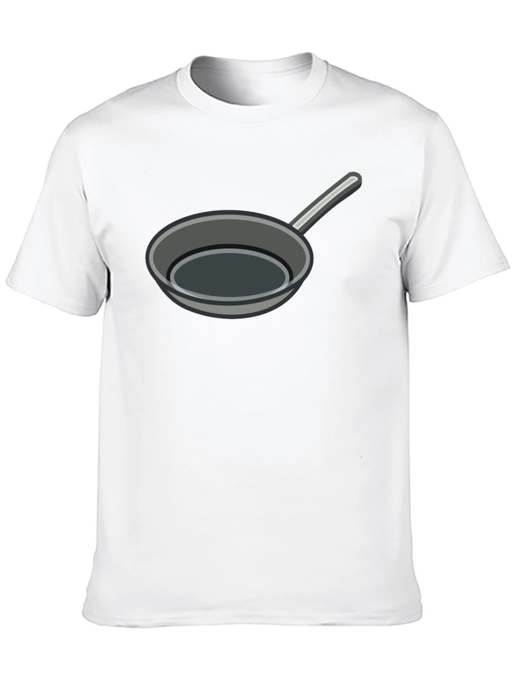 Frying Pan Graphic Tee - Novelty T-Shirt
