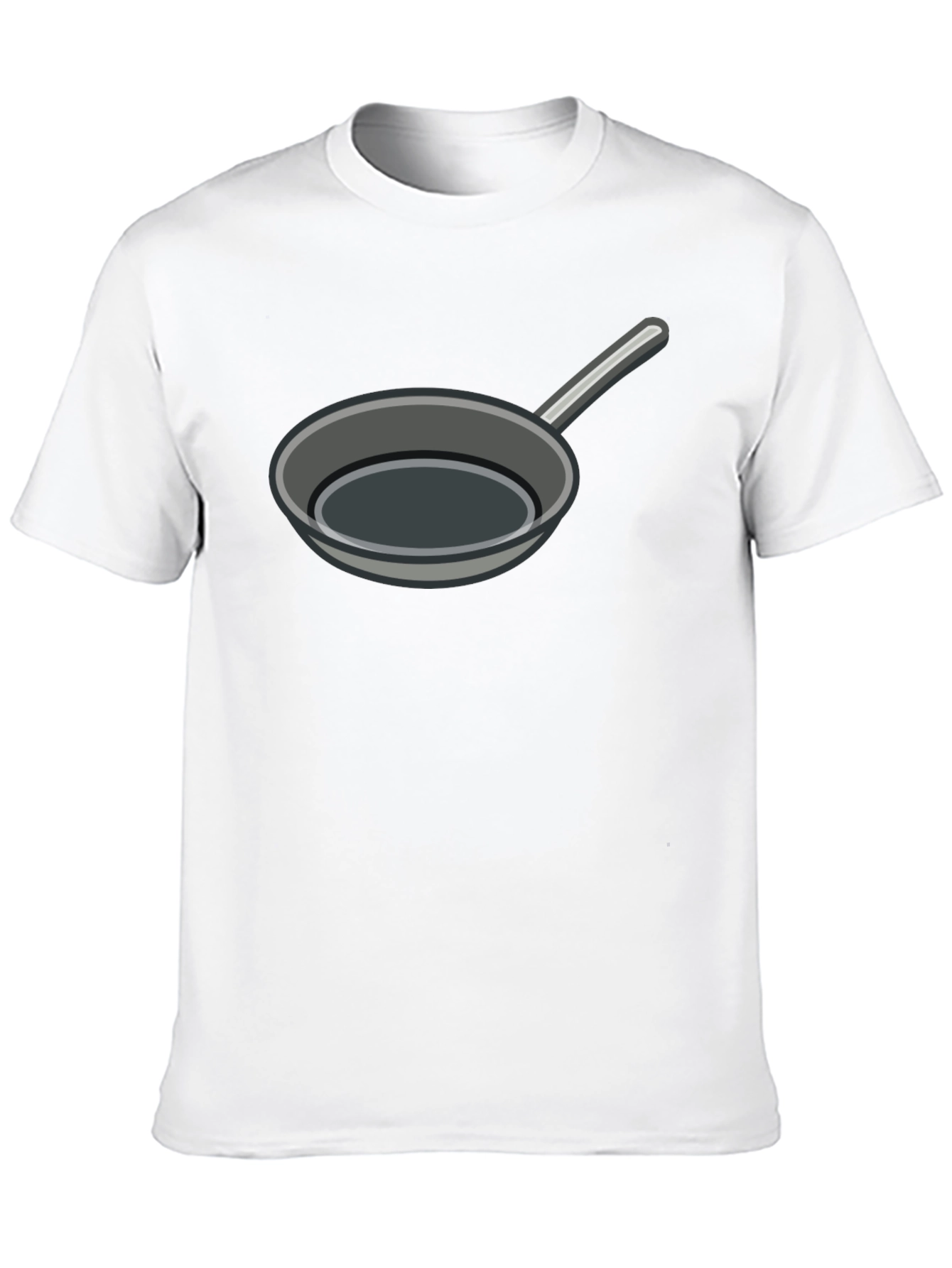 Frying Pan Graphic Tee - Novelty T-Shirt