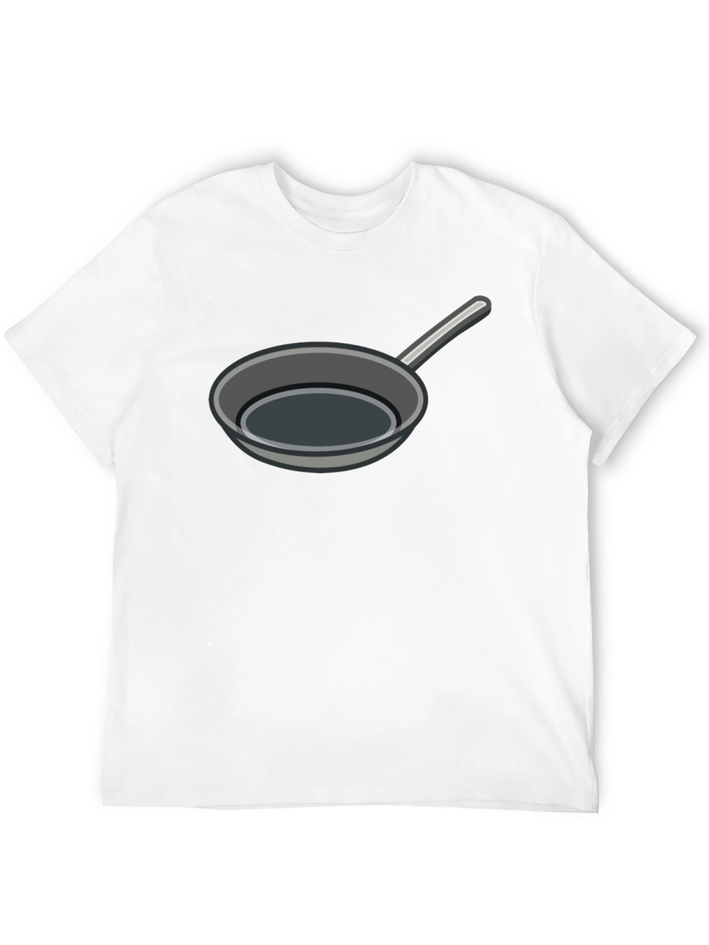 Frying Pan Graphic Tee - Novelty T-Shirt