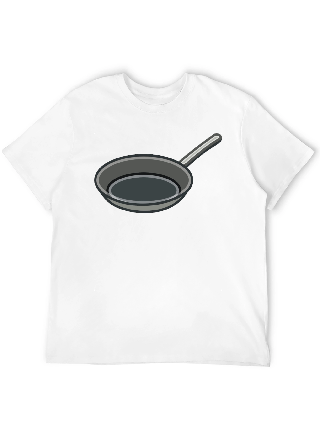 Frying Pan Graphic Tee - Novelty T-Shirt