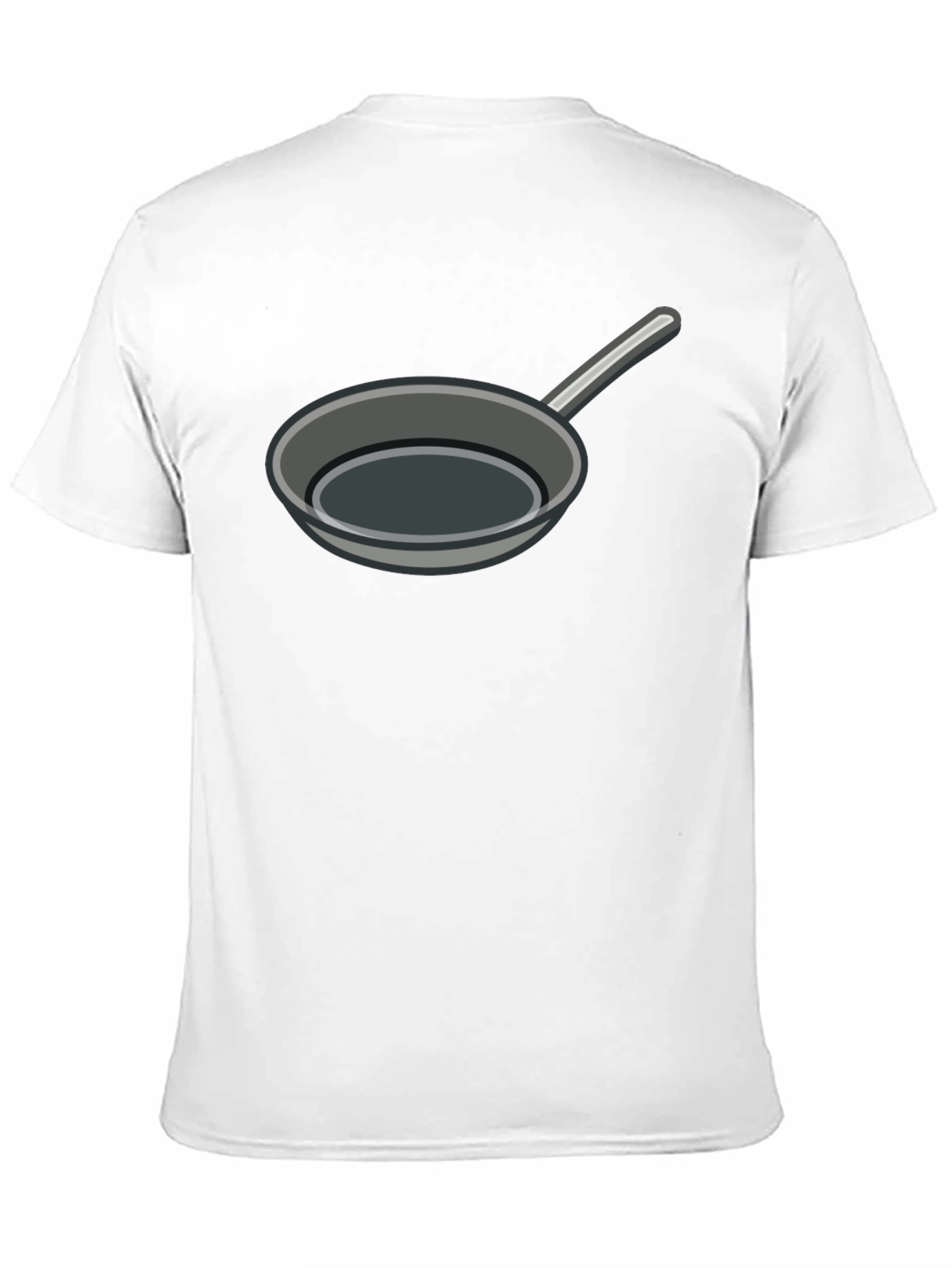 Frying Pan Graphic Tee - Novelty T-Shirt