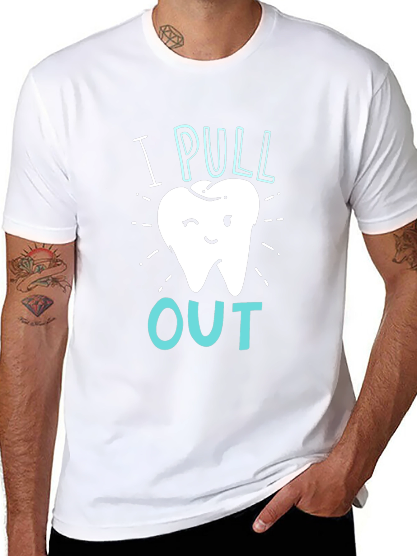 Dentist I Pull Out Graphic T-Shirt