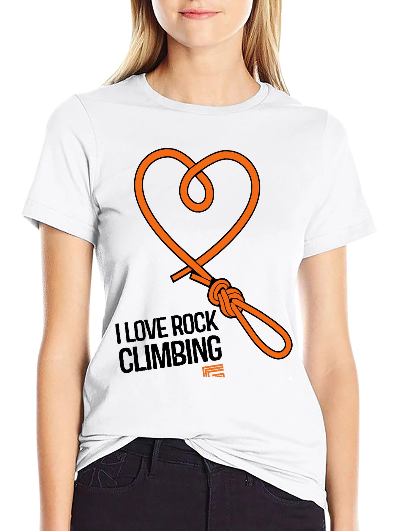 Rock Climbing Heart T-Shirt