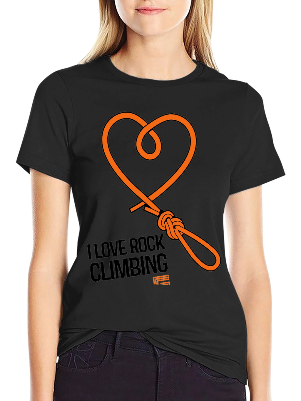 Rock Climbing Heart T-Shirt