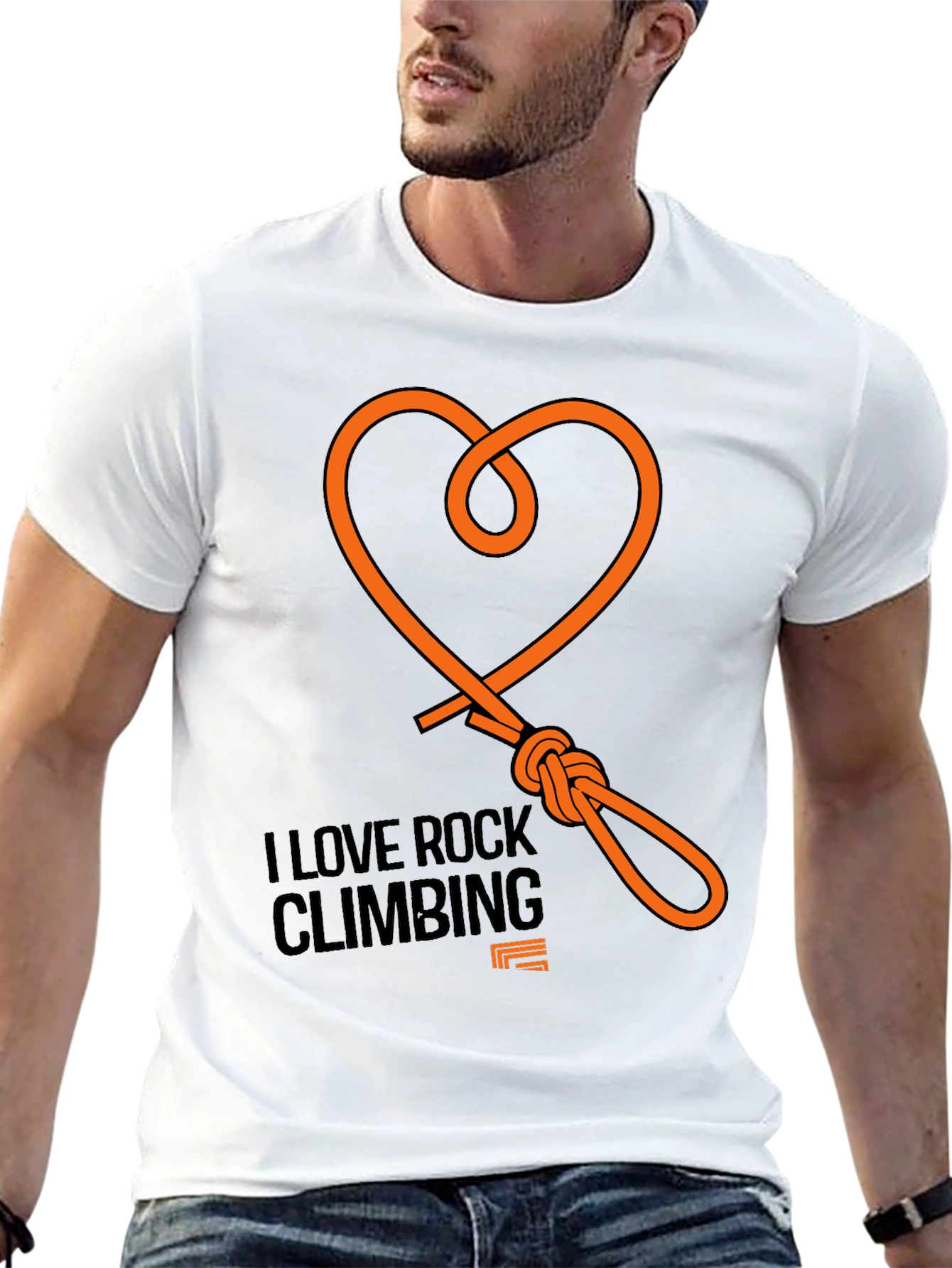 Rock Climbing Heart T-Shirt
