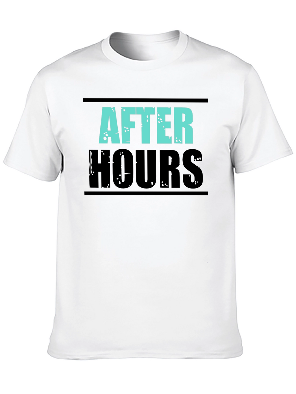 After Hours Graphic Print Black T-Shirt
