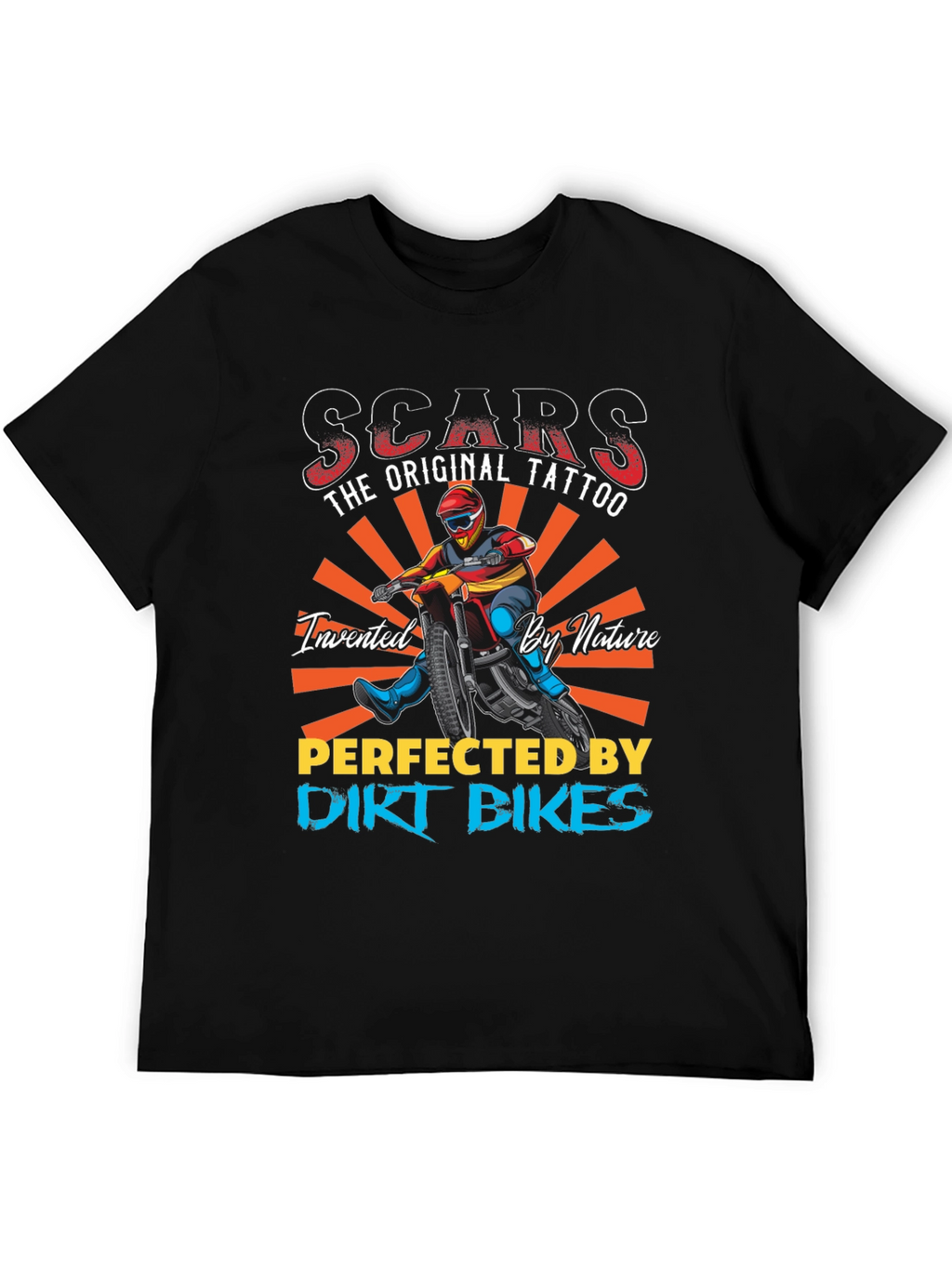 Scars Dirt Bike Graphic Tee