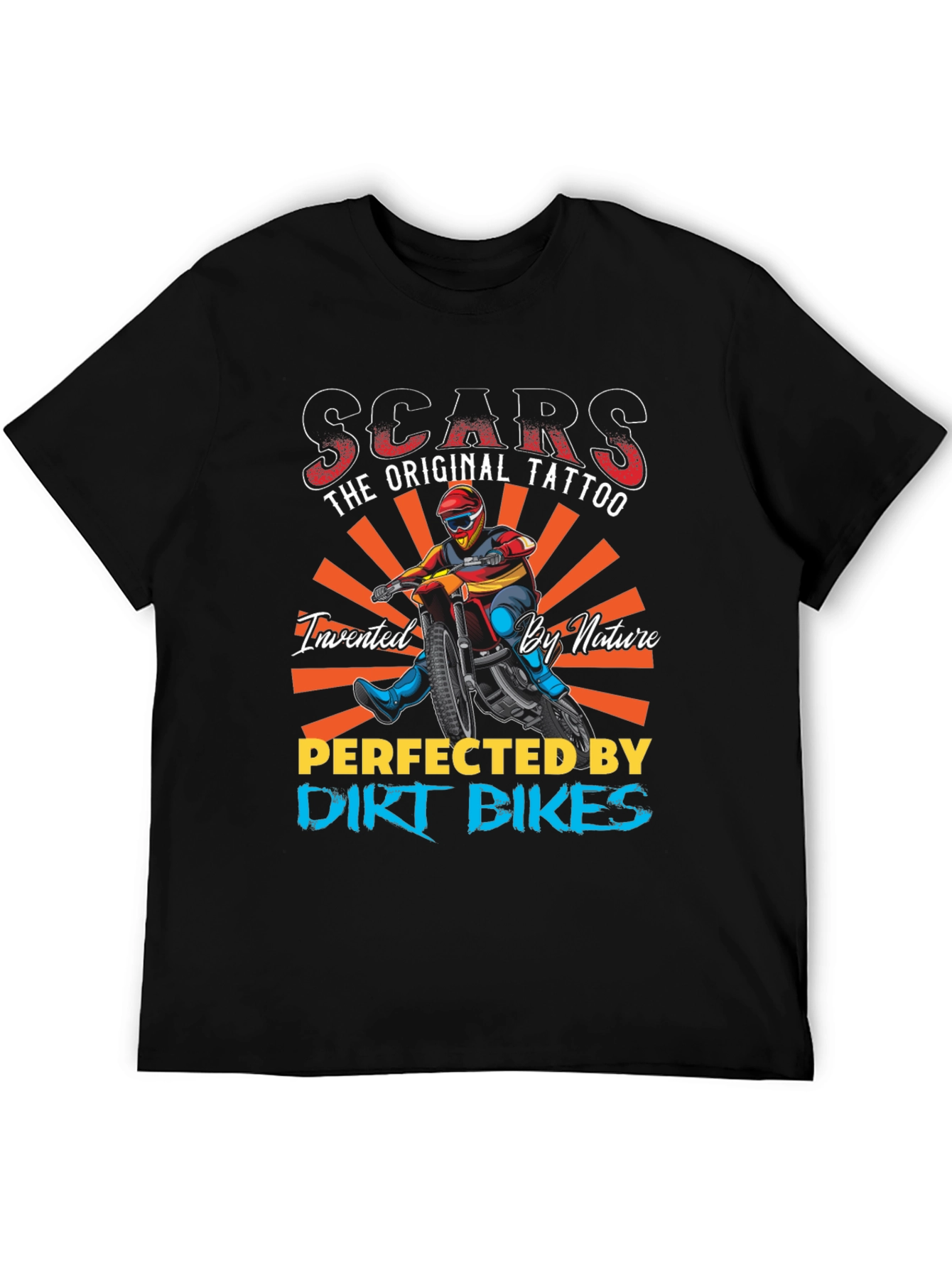 Scars Dirt Bike Graphic Tee