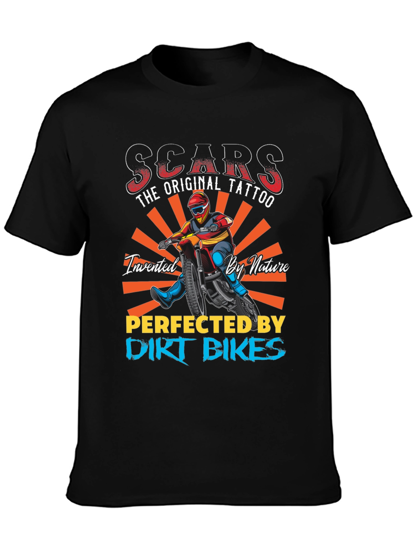 Scars Dirt Bike Graphic Tee