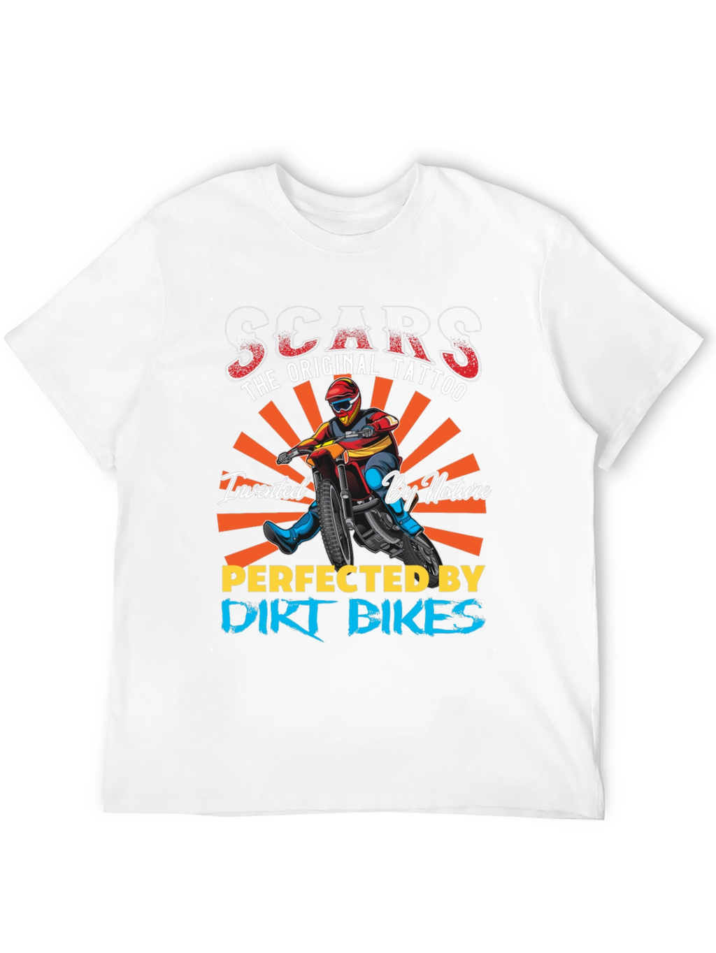 Scars Dirt Bike Graphic Tee