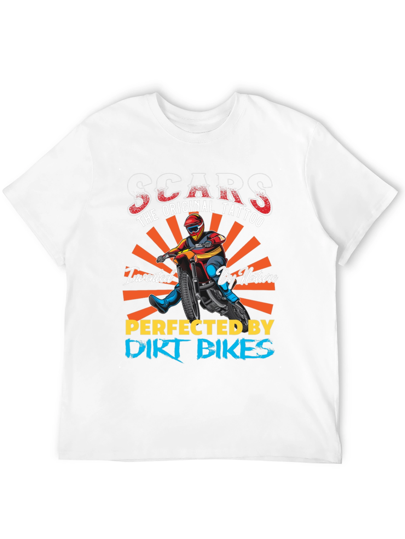 Scars Dirt Bike Graphic Tee