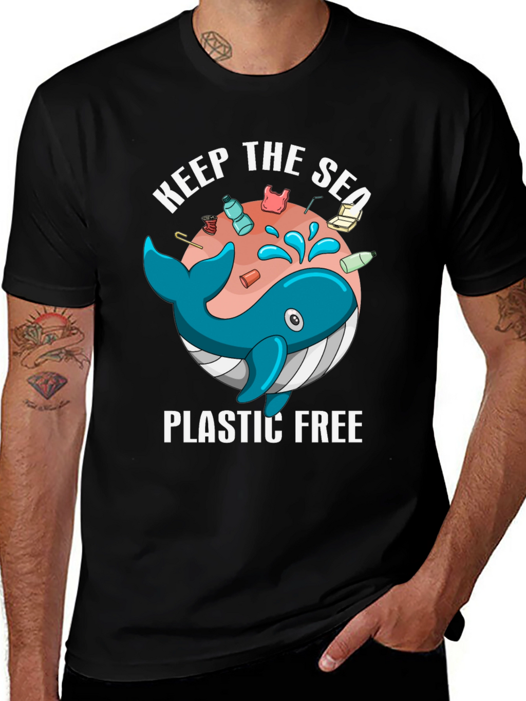 Keep The Sea Plastic Free T-Shirt