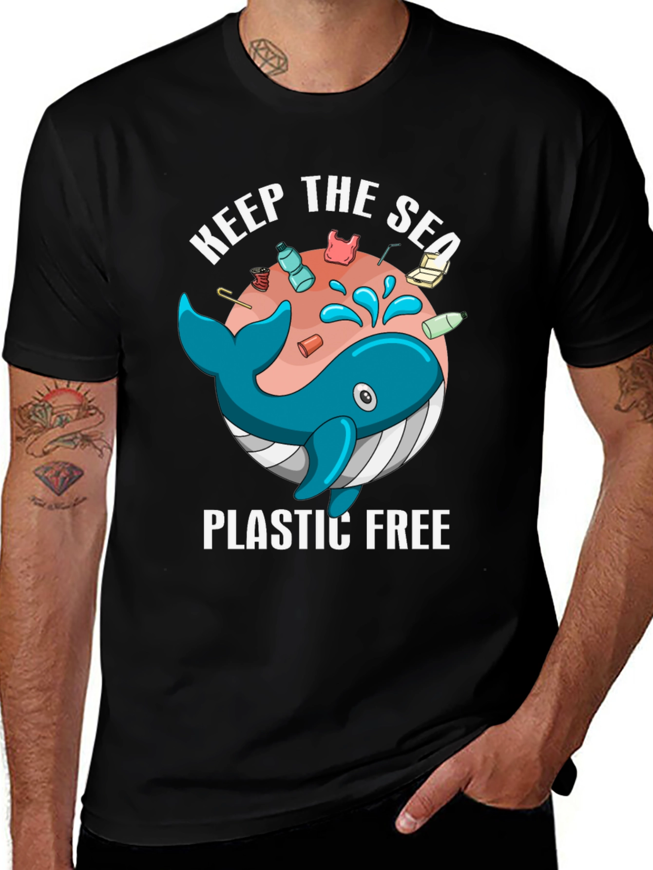 Keep The Sea Plastic Free T-Shirt