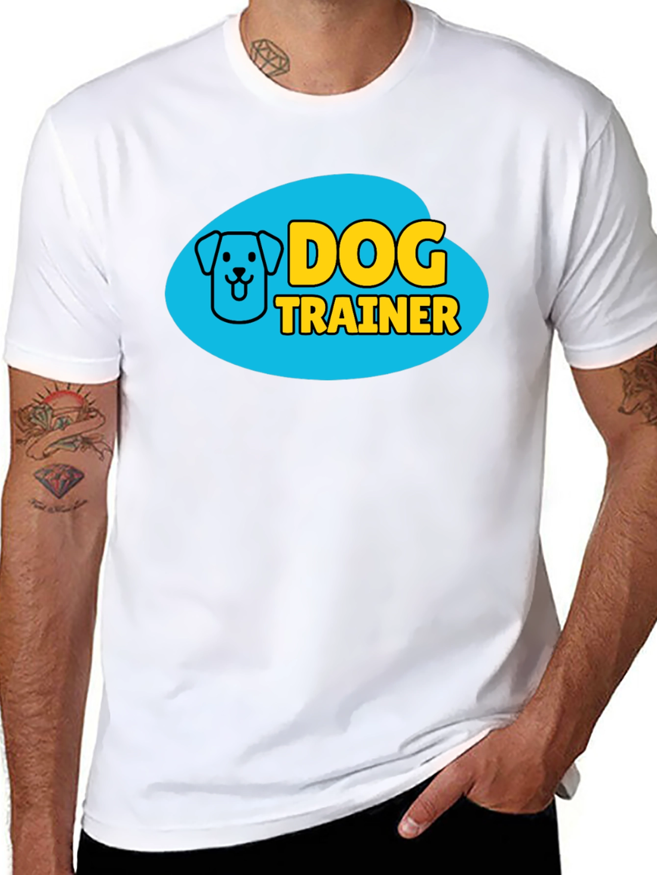 Dog Trainer Graphic Tee - Pet Lover Shirt