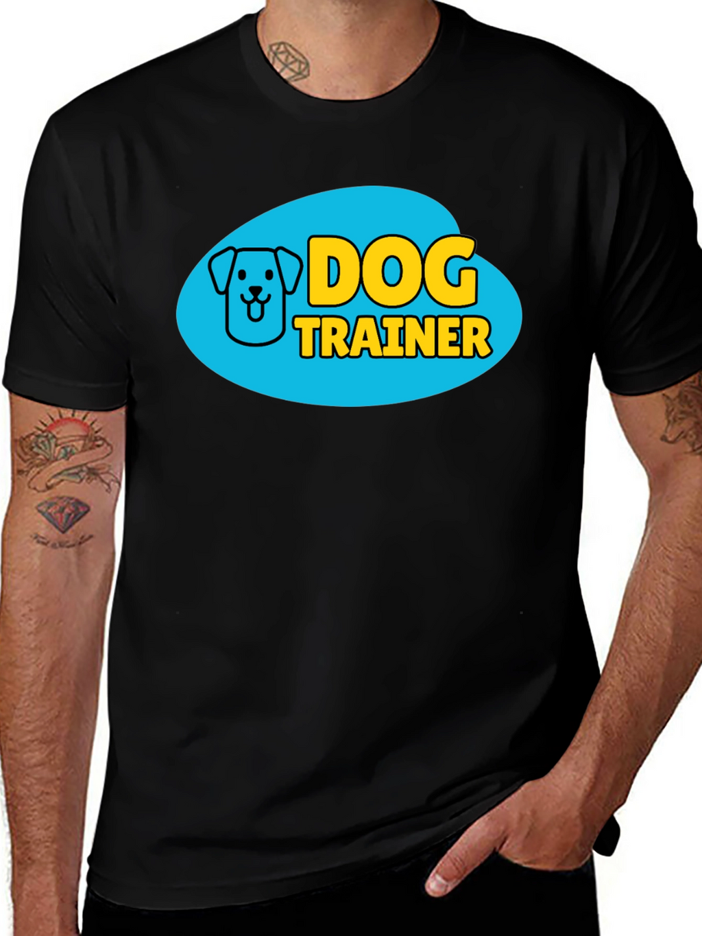 Dog Trainer Graphic Tee - Pet Lover Shirt