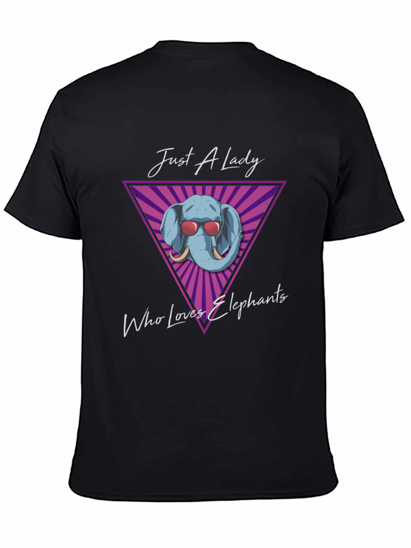 Just A Lady Who Loves Elephants T-Shirt