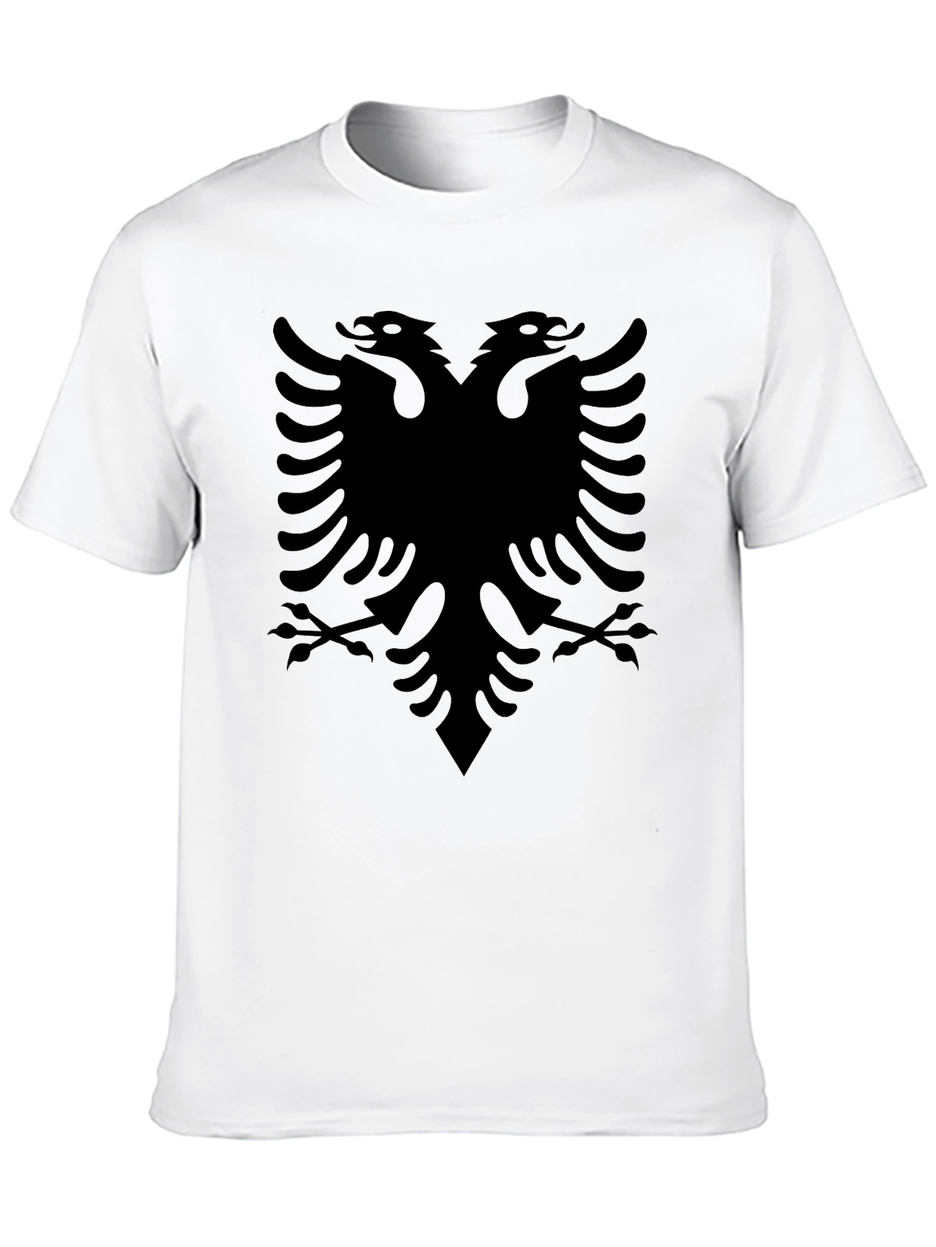 Albanian Eagle Graphic Tee - Black
