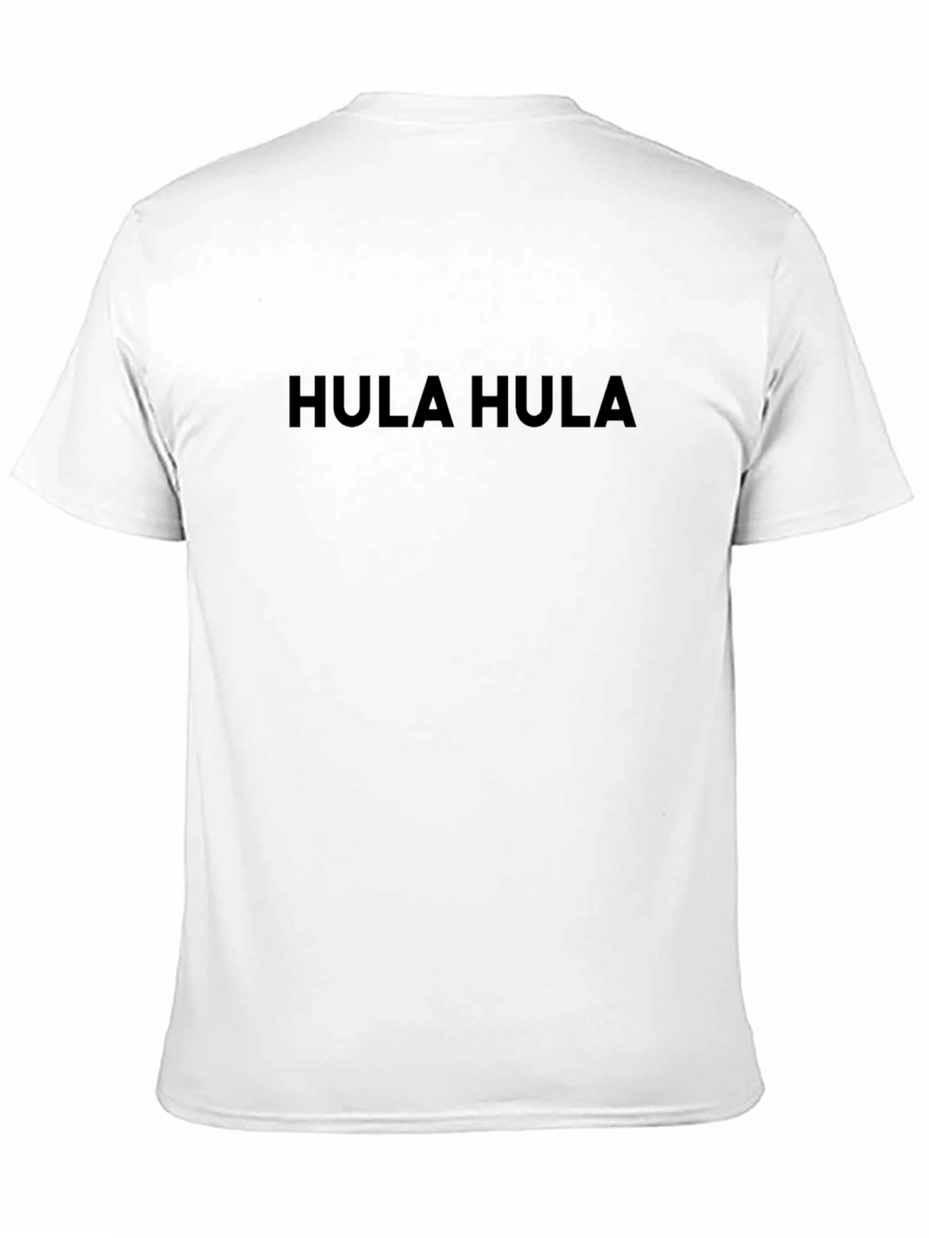 Hula Hula Black Graphic Tee Casual Everyday Wear
