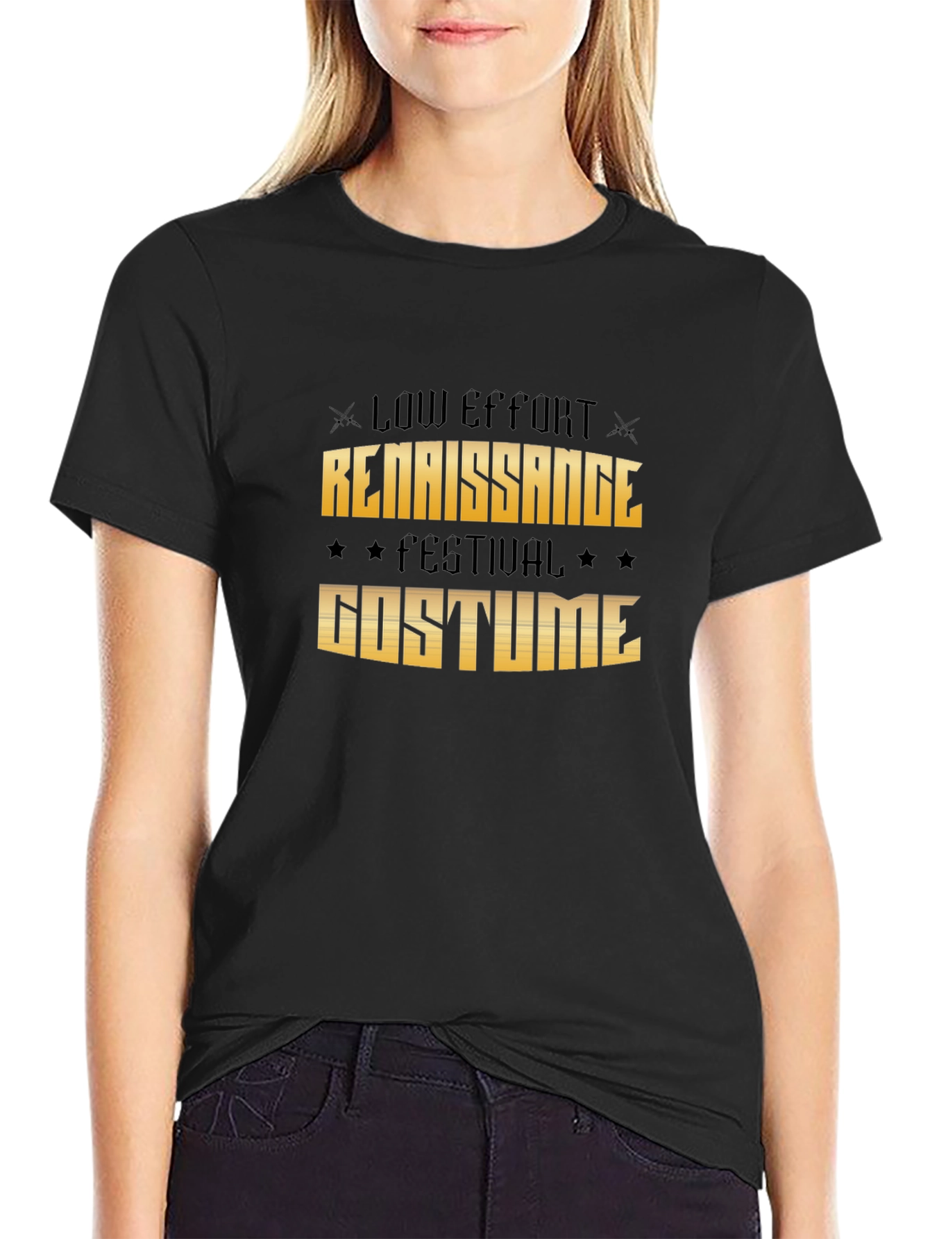 Low Effort Renaissance Festival Costume Tee