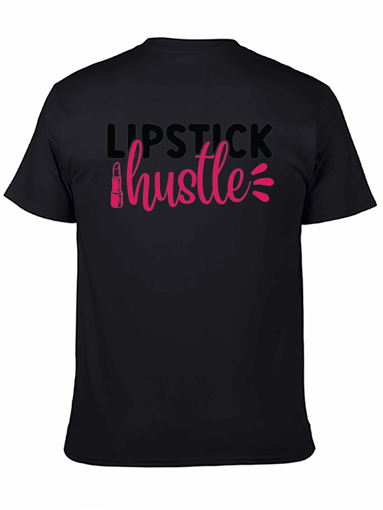Lipstick Hustle Graphic Tee - Unisex Cotton T-Shirt
