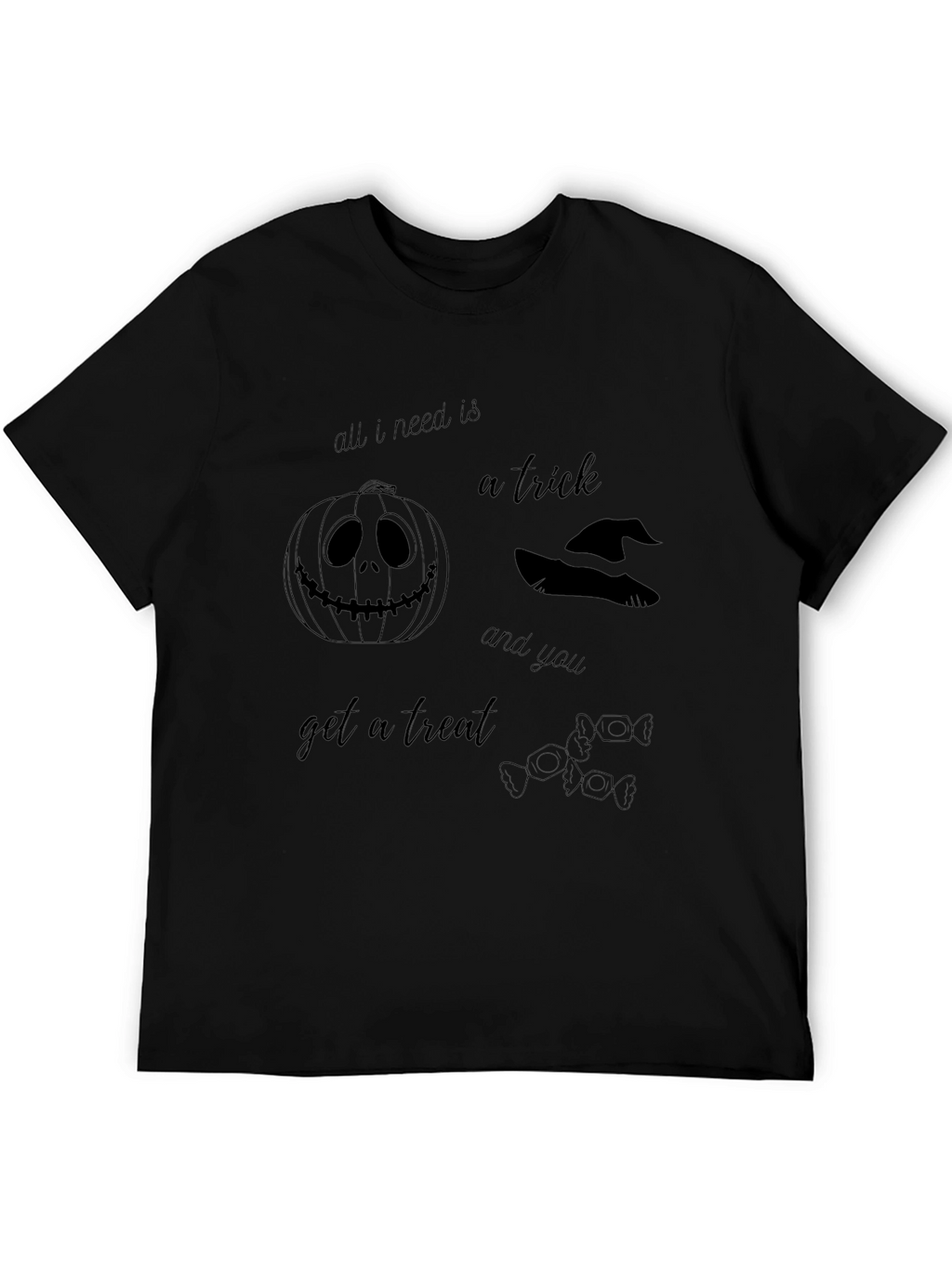 Halloween Trick and Treat Graphic Tee