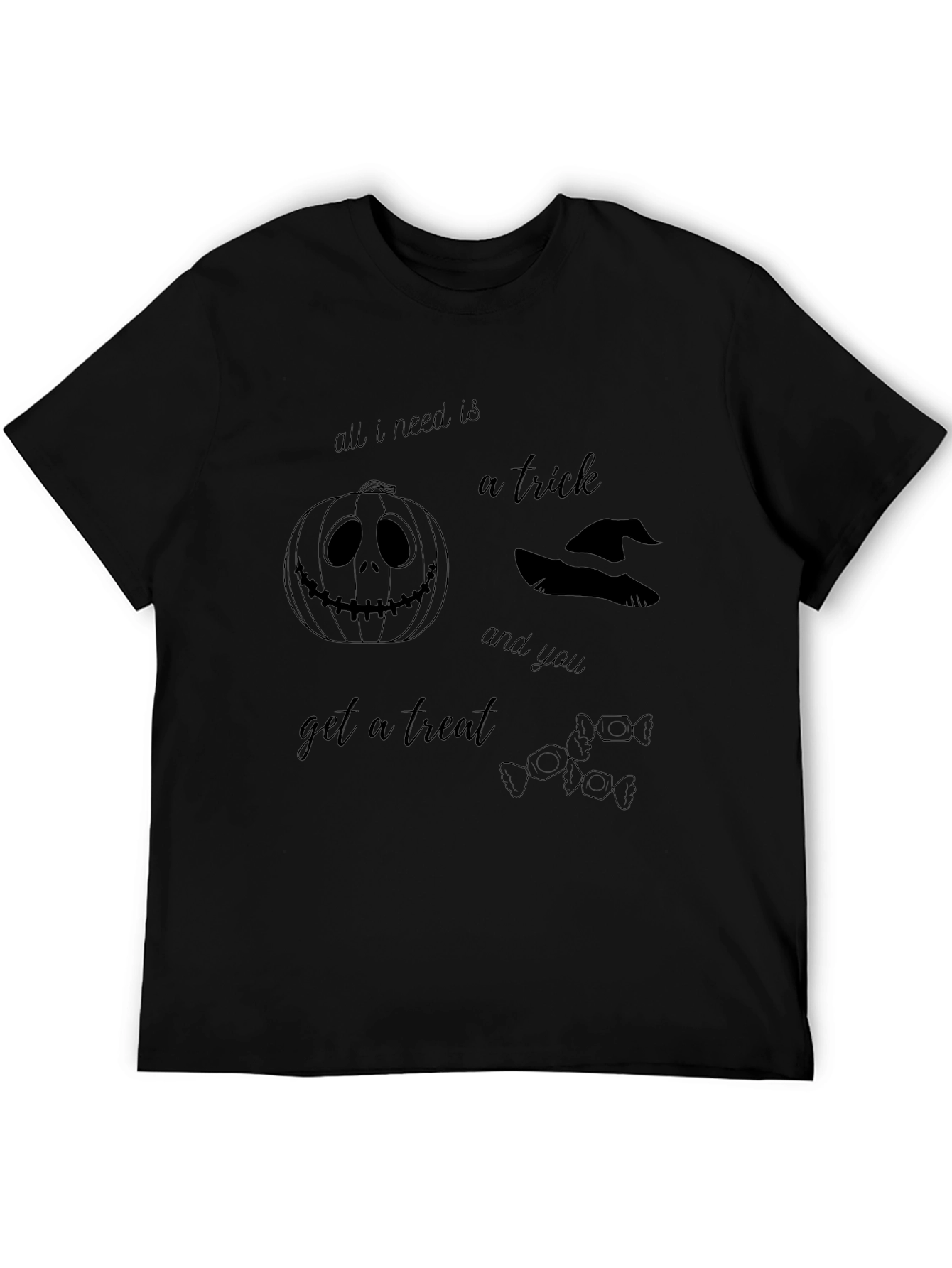 Halloween Trick and Treat Graphic Tee