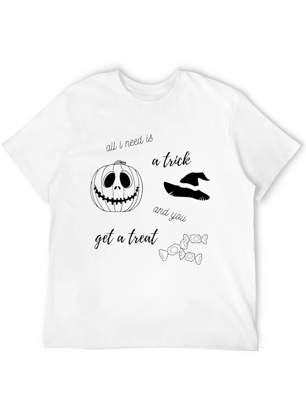 Halloween Trick and Treat Graphic Tee