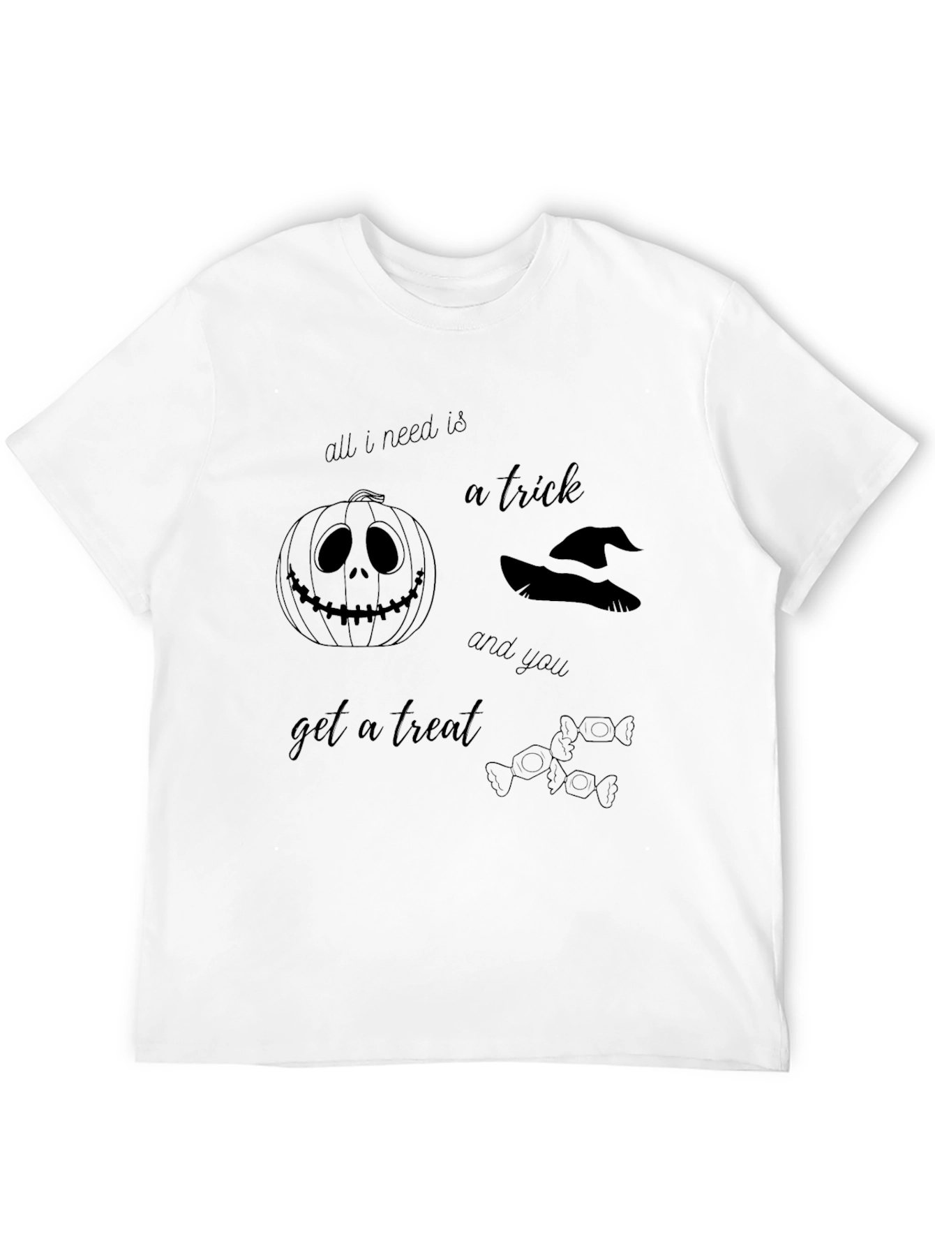 Halloween Trick and Treat Graphic Tee