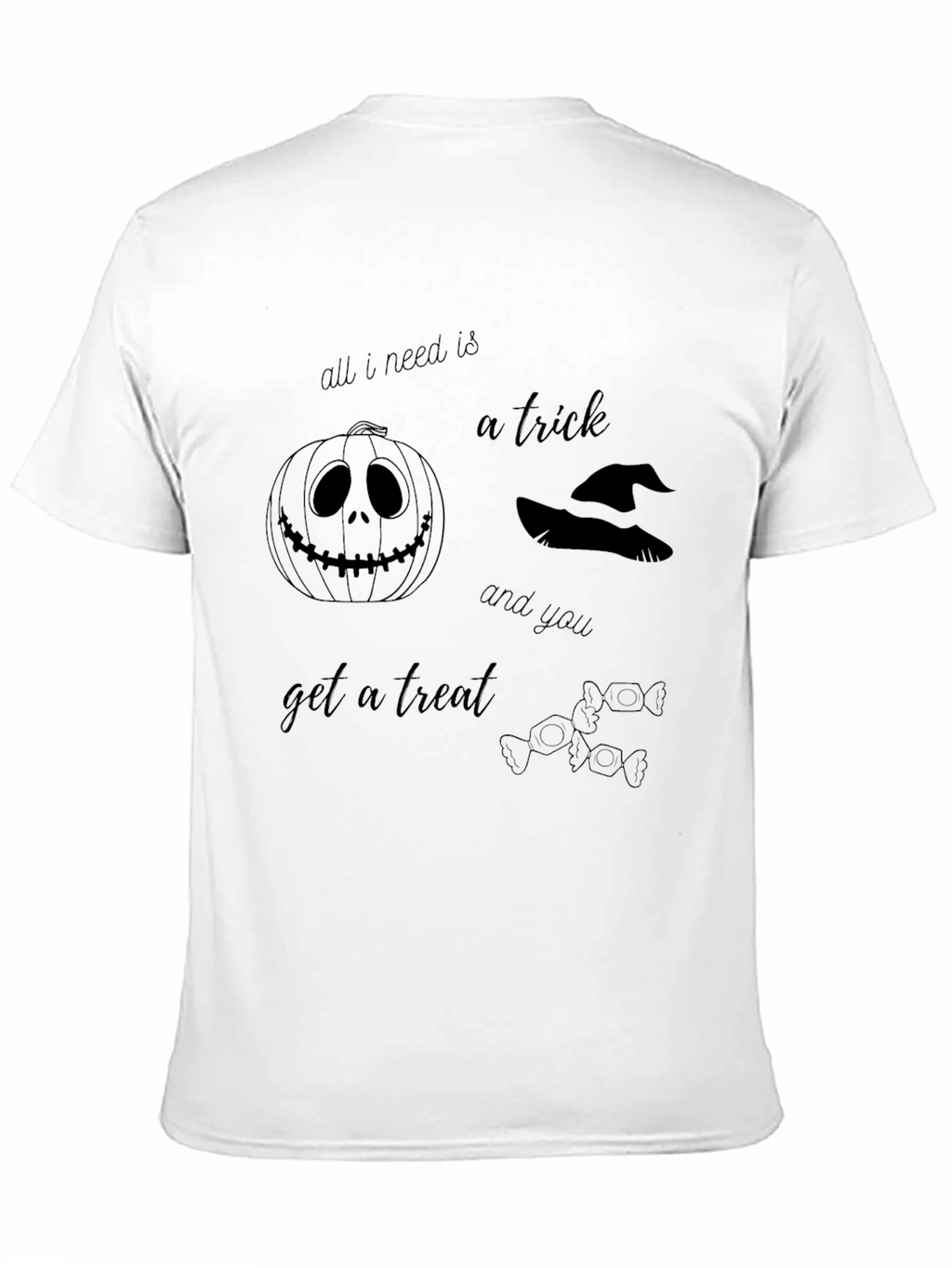 Halloween Trick and Treat Graphic Tee