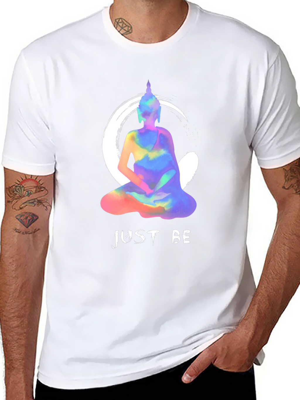 Zen Buddha T-Shirt: Just Be Spiritual Tee