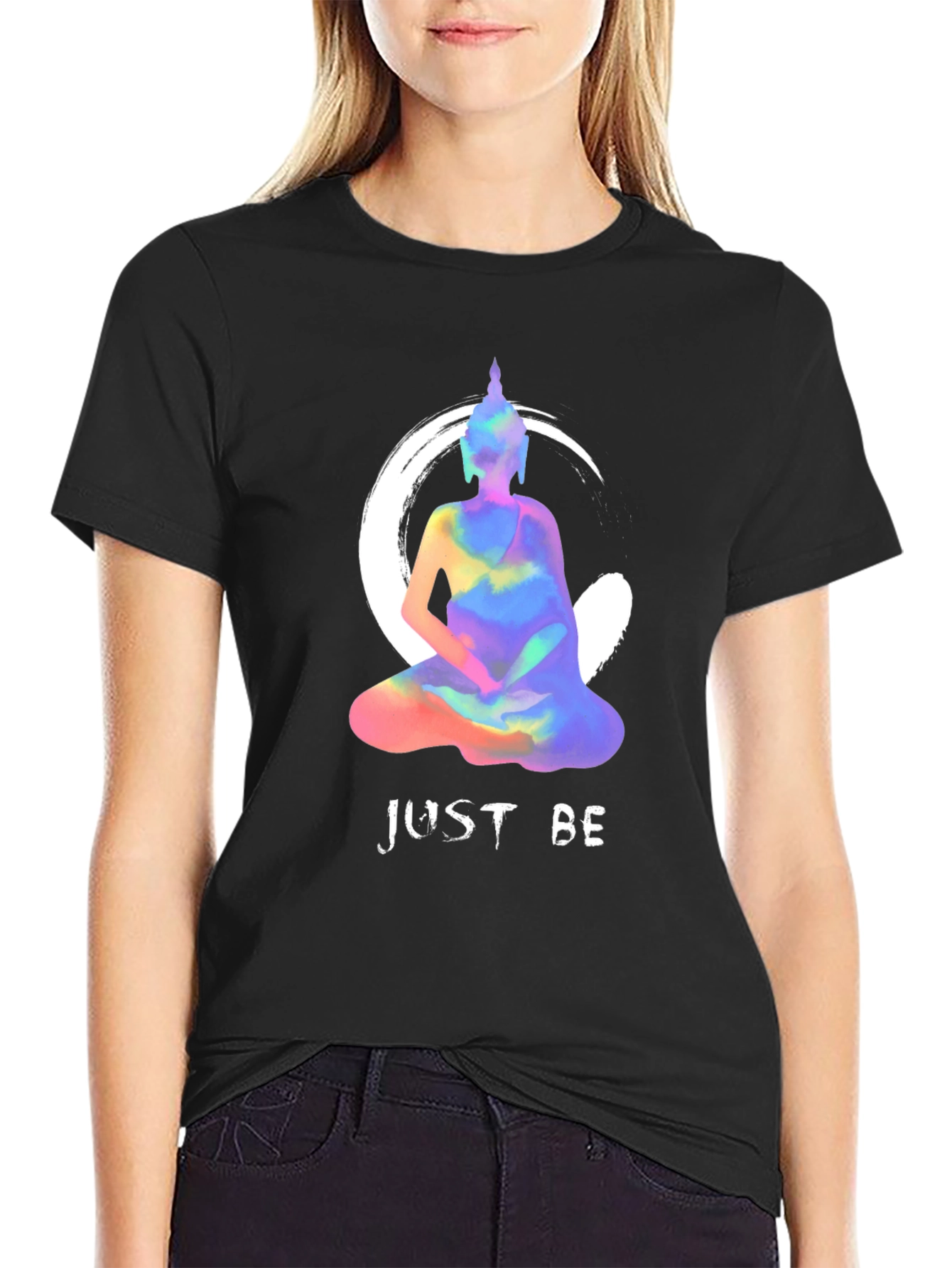 Zen Buddha T-Shirt: Just Be Spiritual Tee