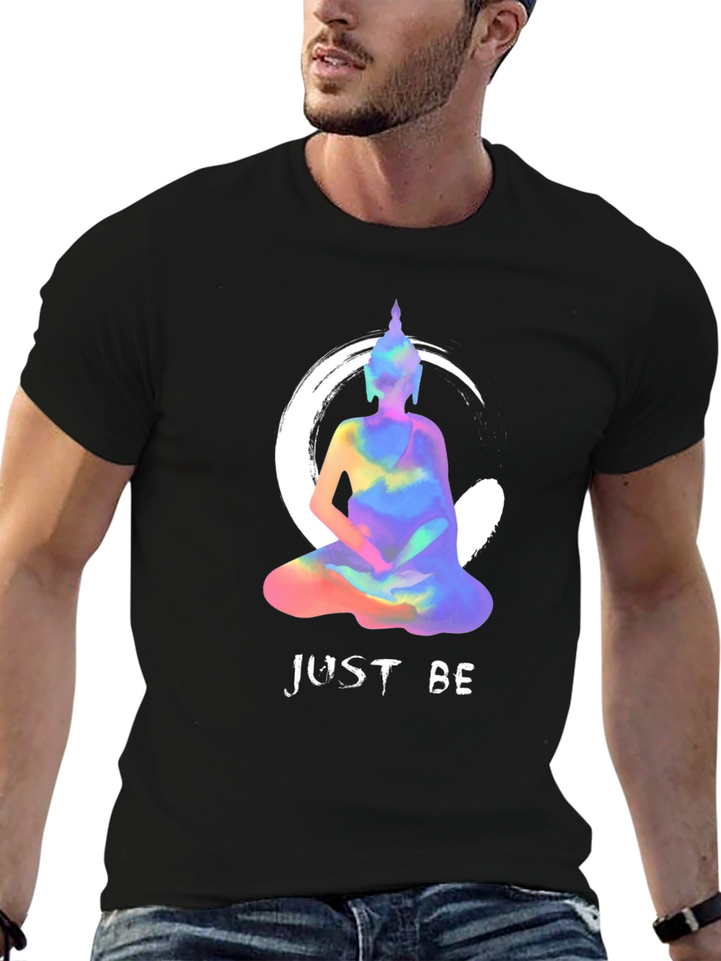 Zen Buddha T-Shirt: Just Be Spiritual Tee