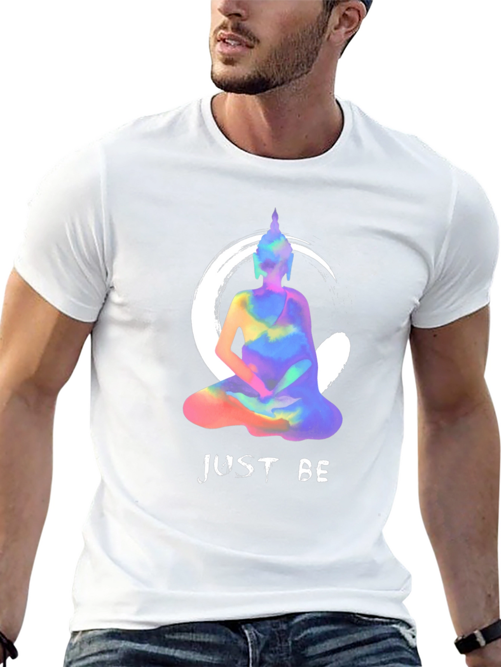 Zen Buddha T-Shirt: Just Be Spiritual Tee