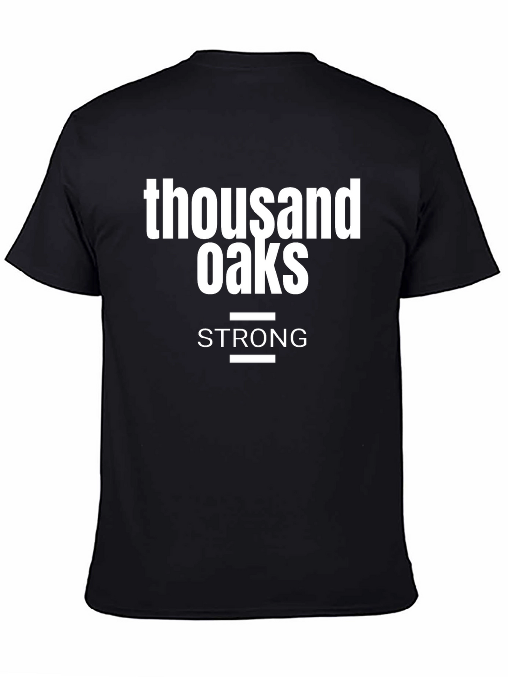 Thousand Oaks Strong Graphic Tee - Black
