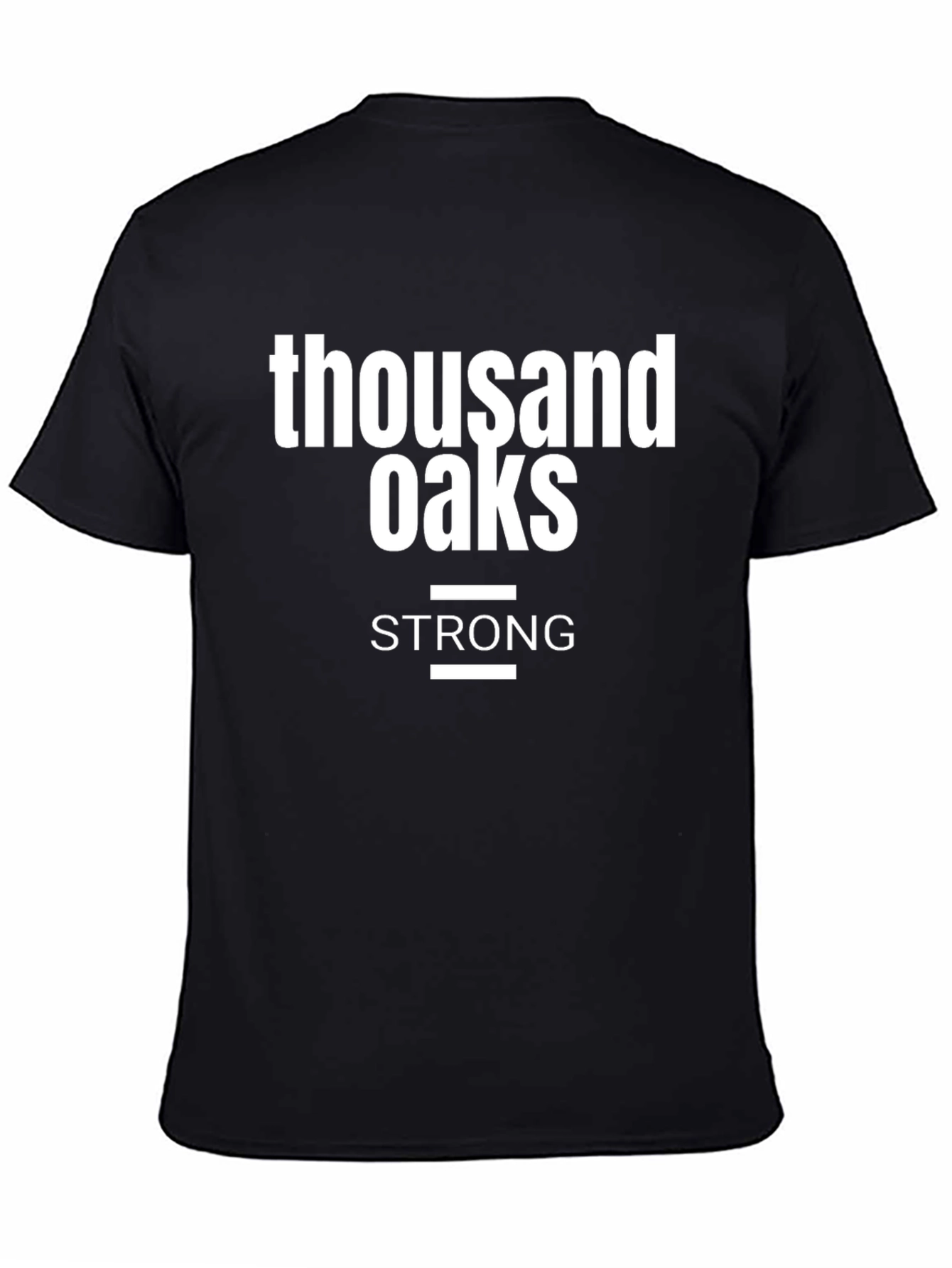 Thousand Oaks Strong Graphic Tee - Black
