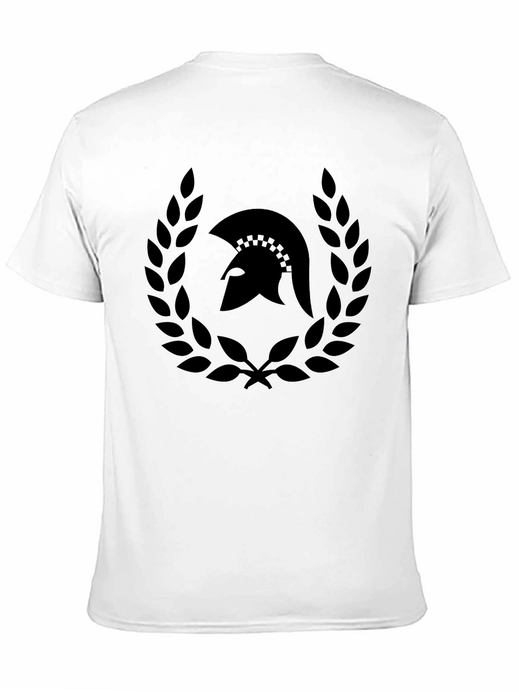 Spartan Laurel Wreath Graphic Tee - Black