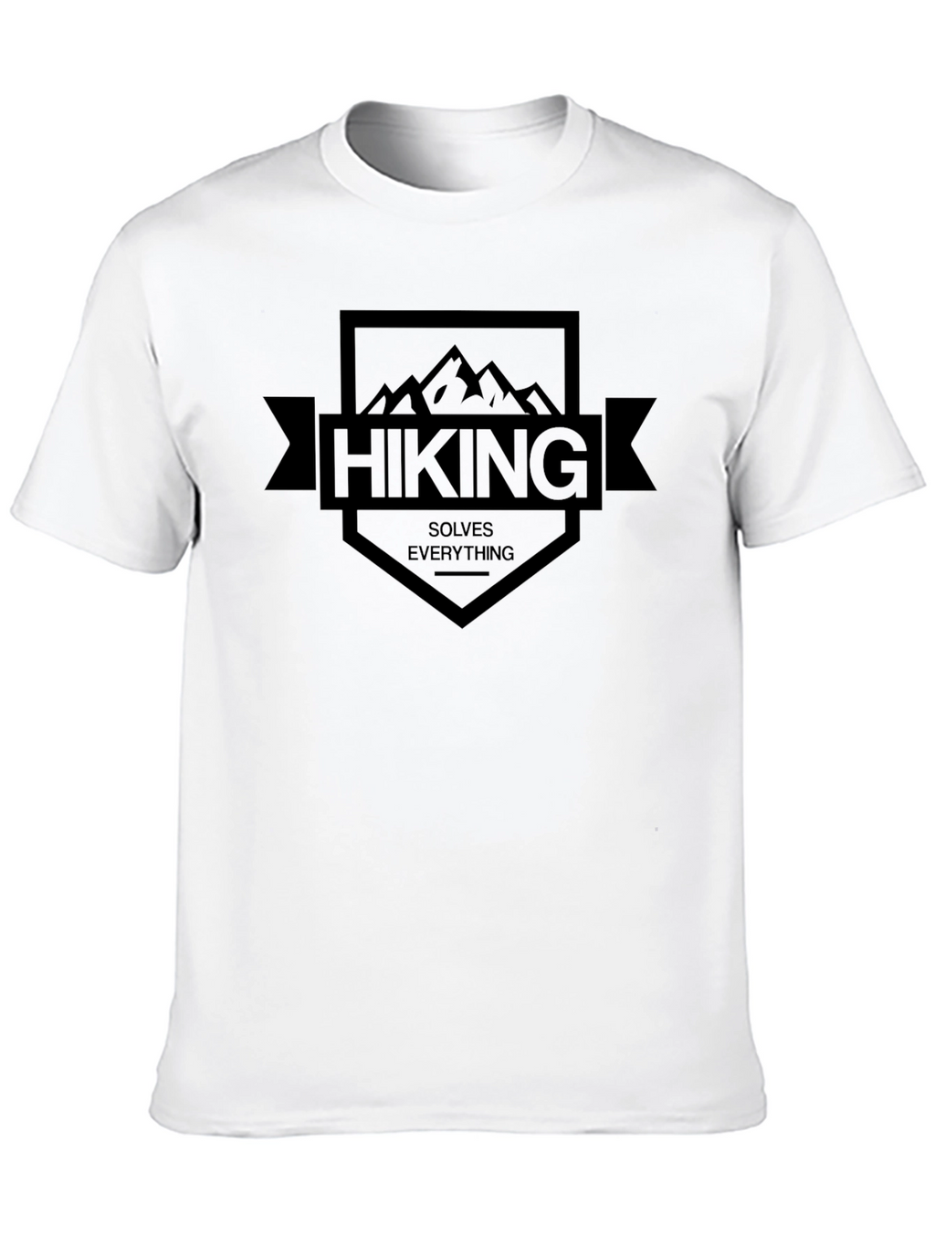 Hiking Solves Everything Graphic Tee