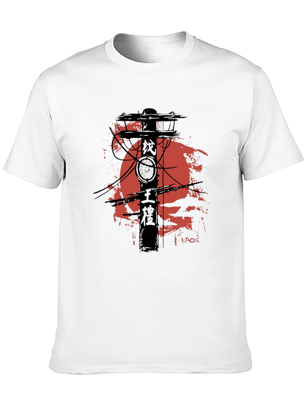 Urban Anime T-Shirt - Black