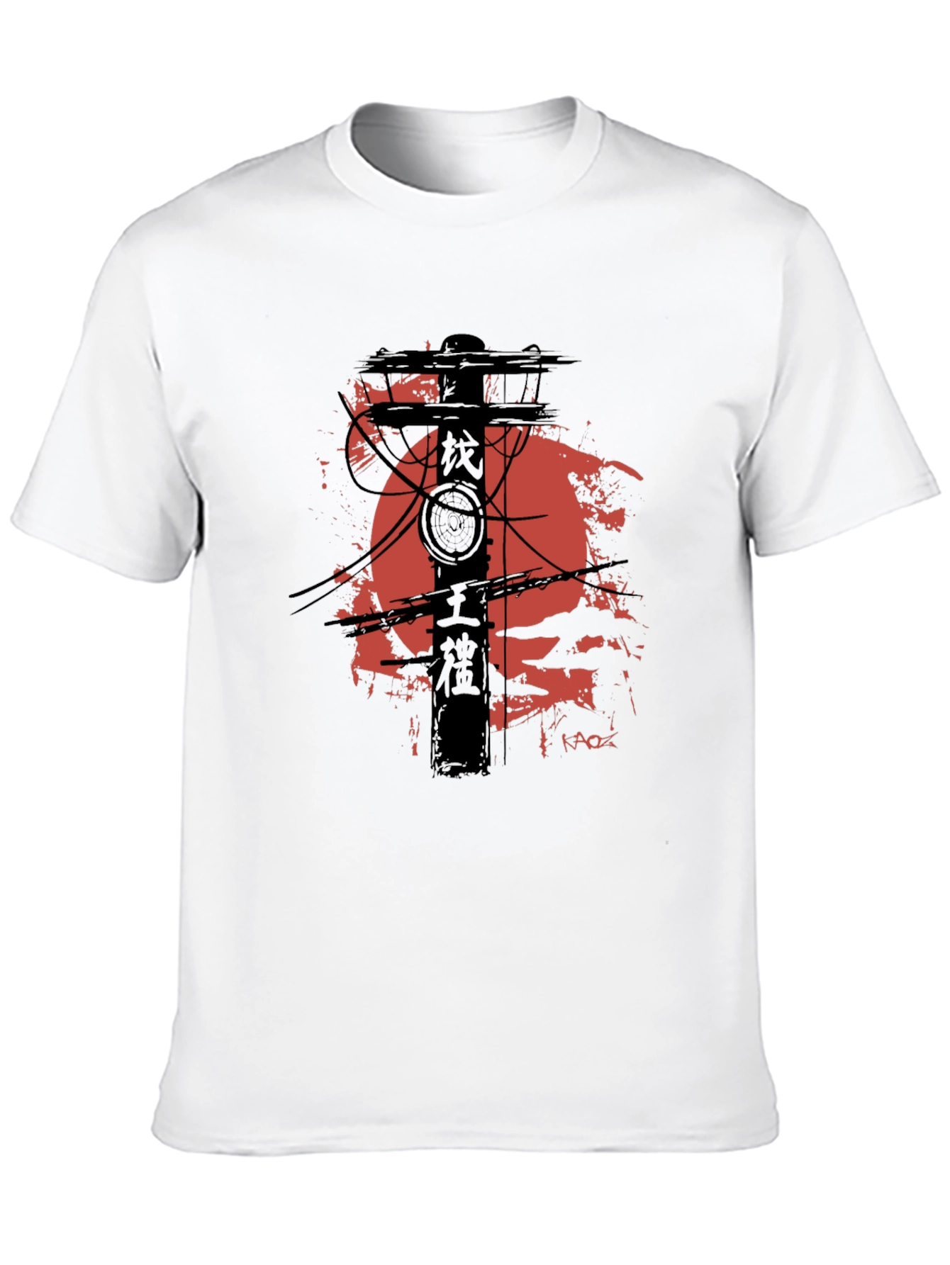 Urban Anime T-Shirt - Black